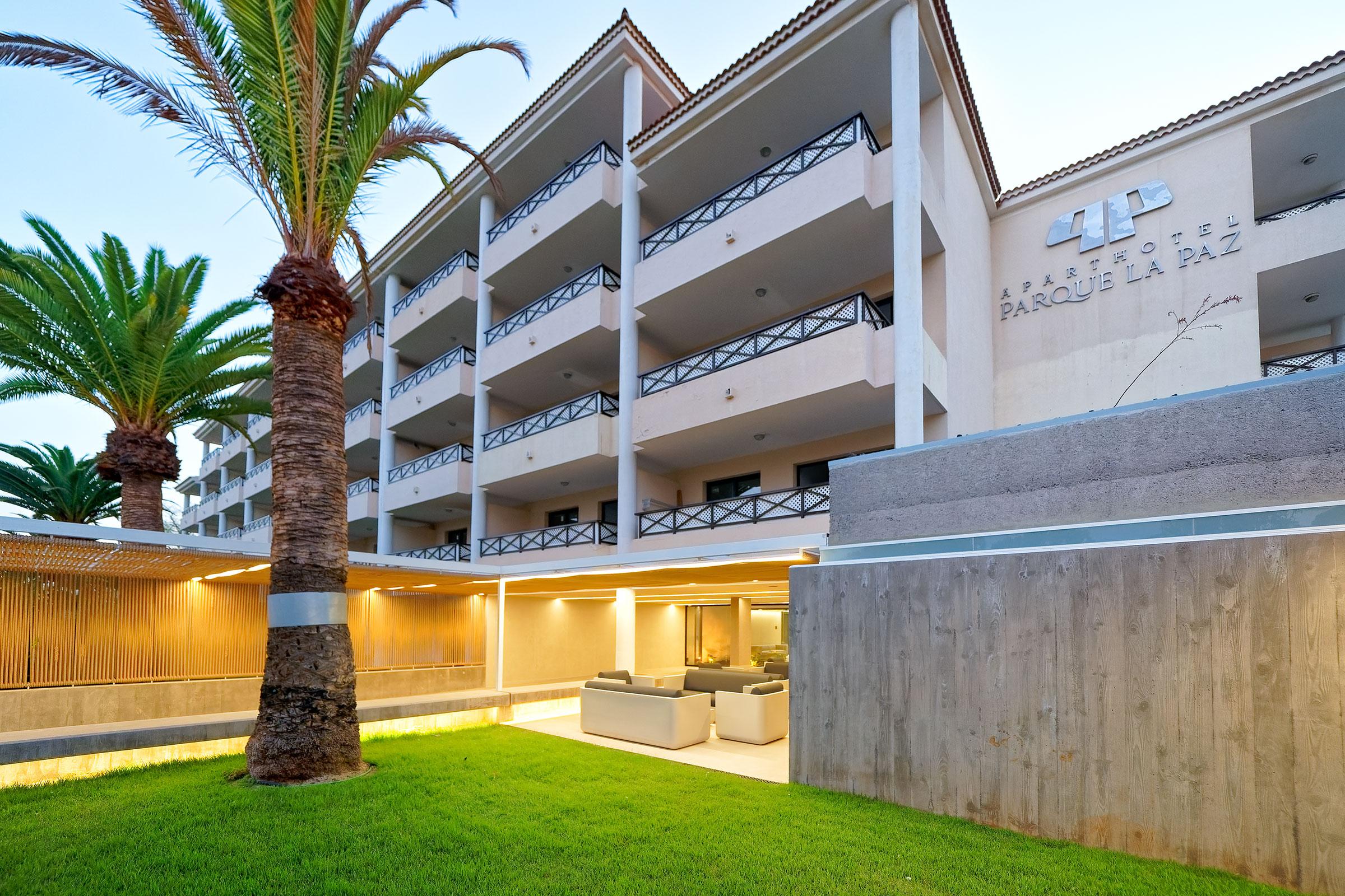 Hotel Parque La Paz プラヤ・デ・ラス・アメリカス エクステリア 写真